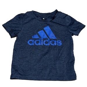 ADIDAS Navy Blue Boy Toddler Top (Sz 3t)